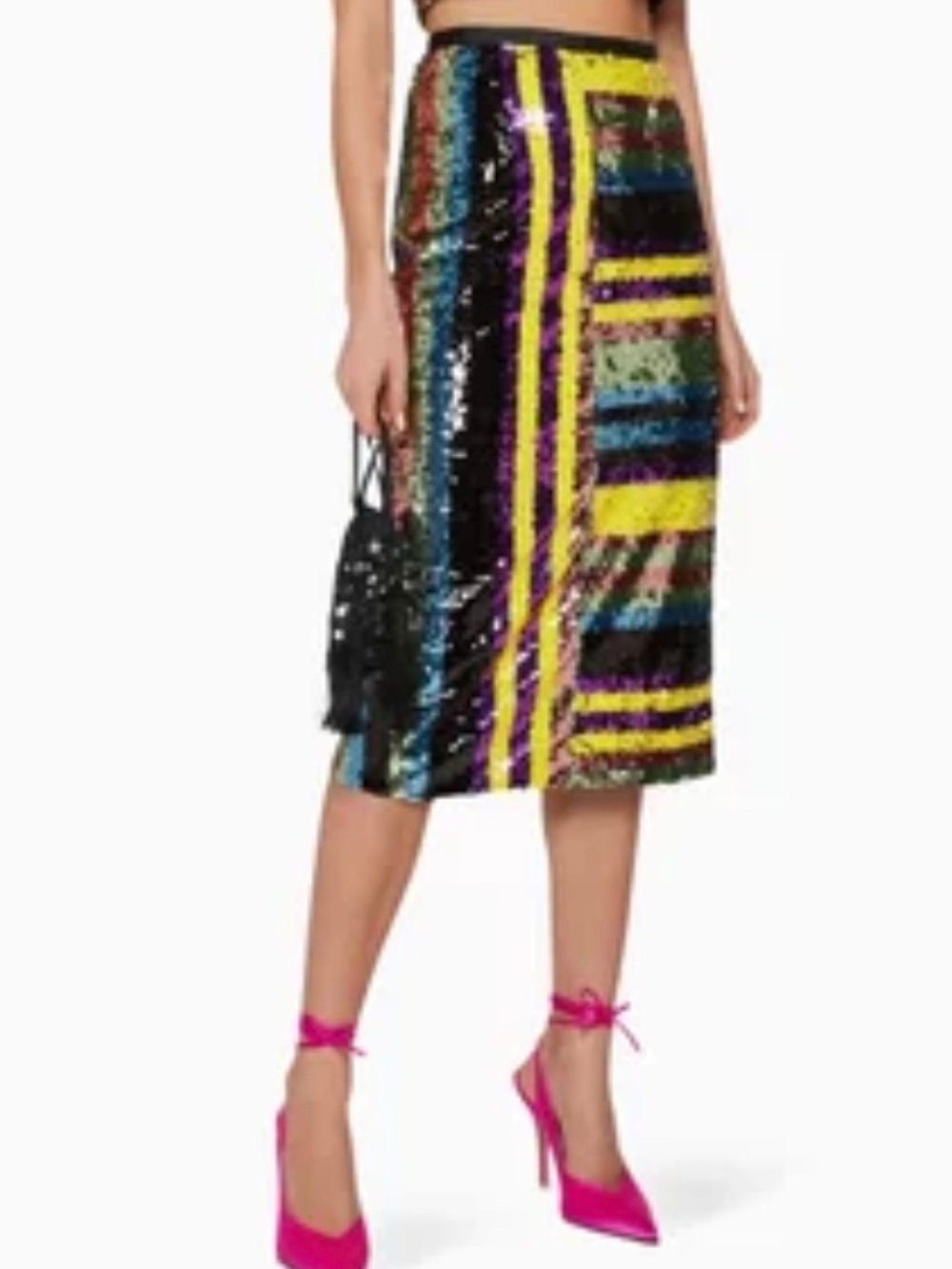 Elliatt sequin skirt